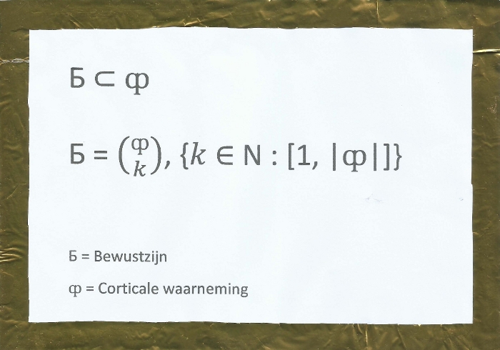 Formules bewustzijn Albert Jarsin